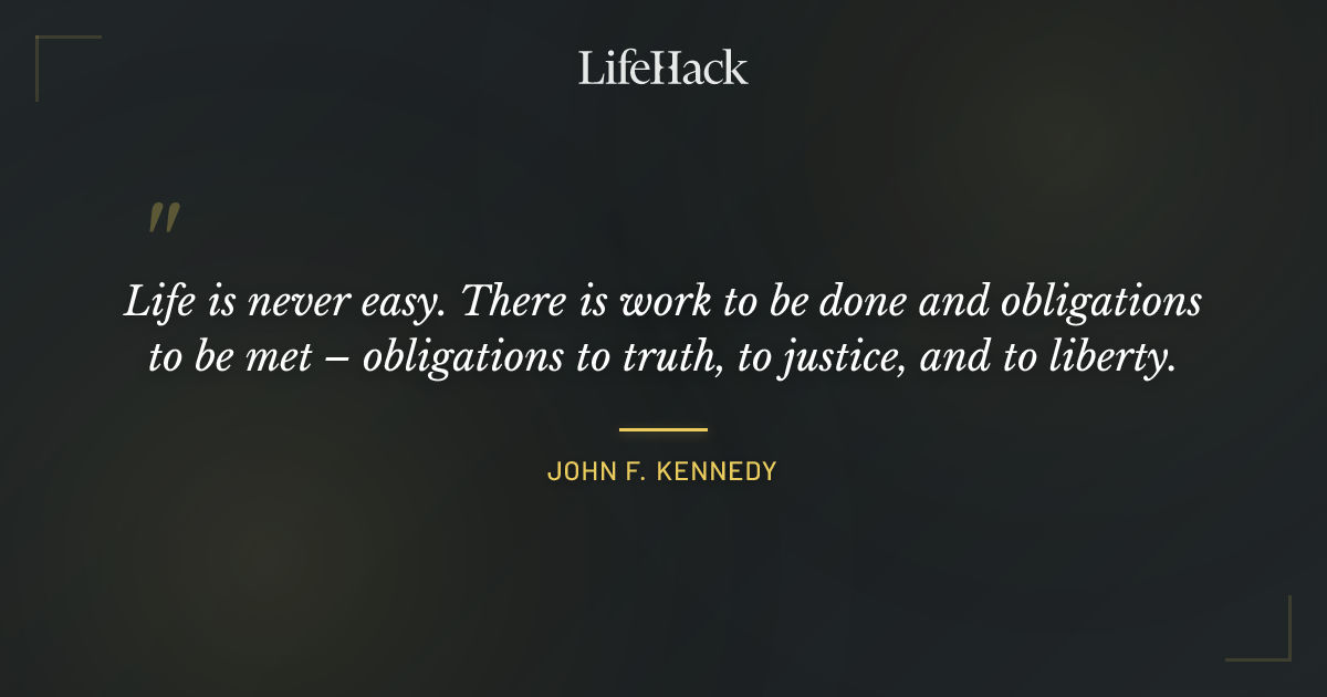 Quote by John F. Kennedy
