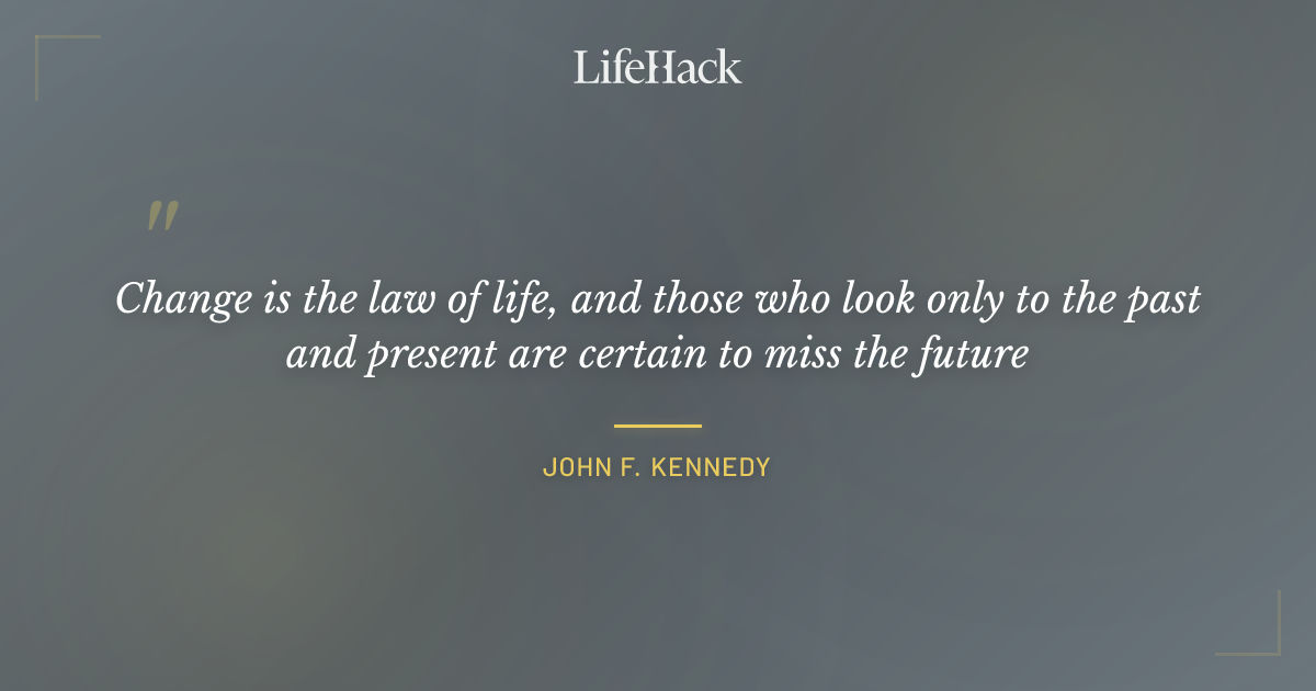 Quote by John F. Kennedy