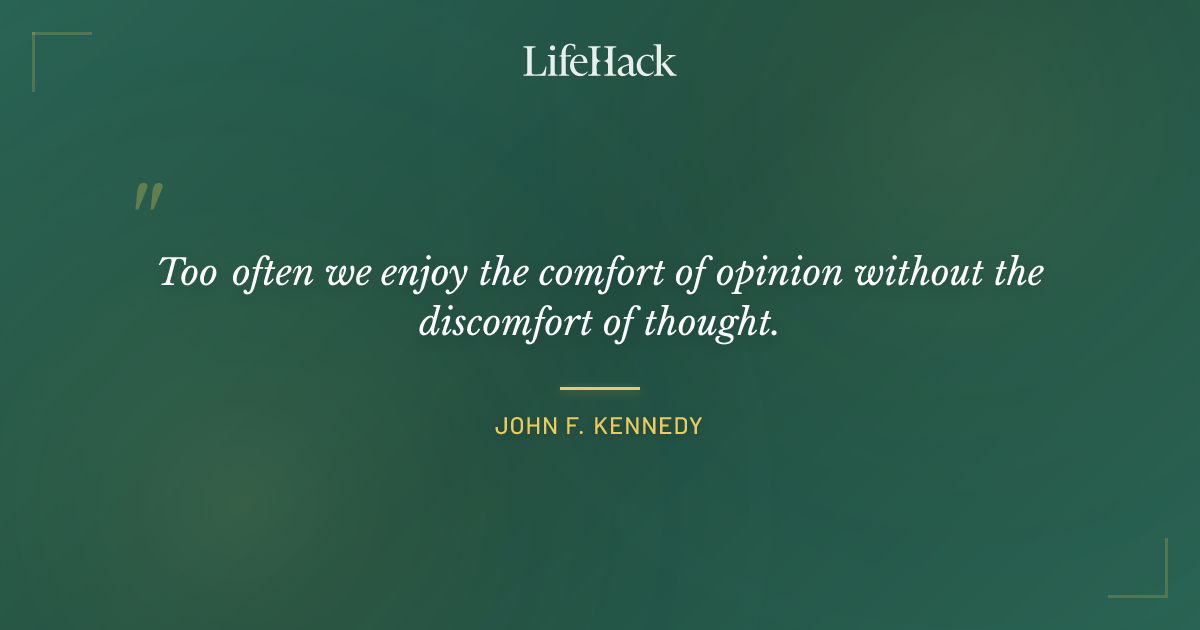 Quote by John F. Kennedy