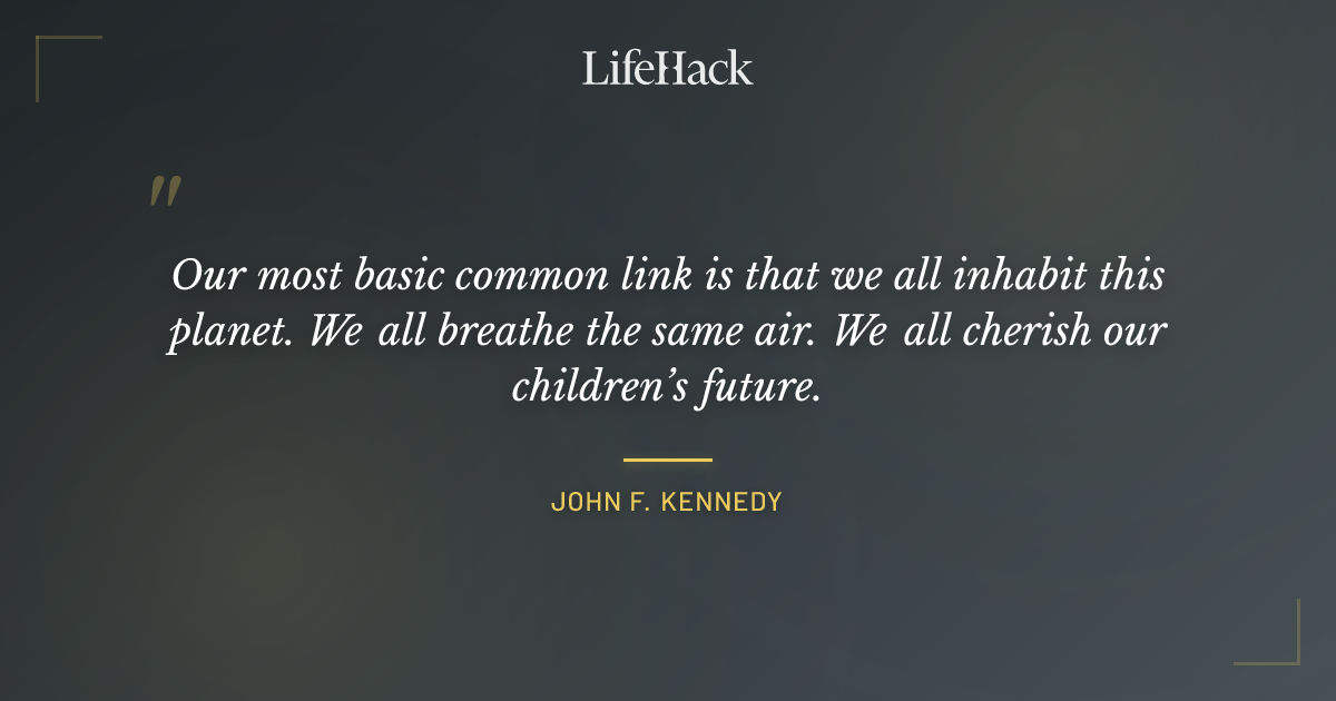 Quote by John F. Kennedy