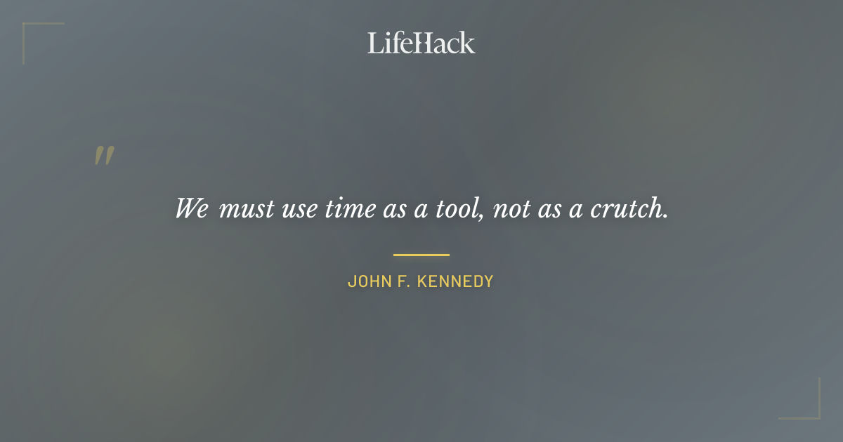 Quote by John F. Kennedy