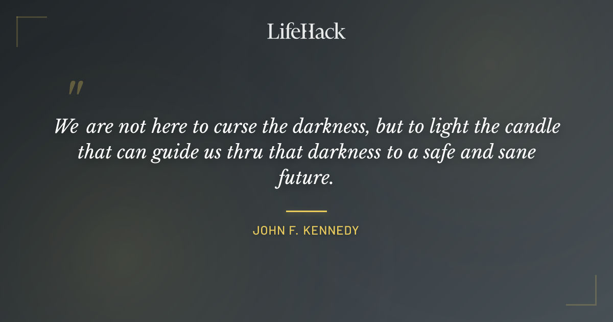 Quote by John F. Kennedy