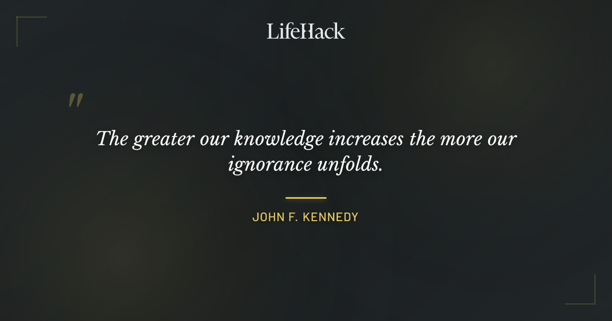 Quote by John F. Kennedy