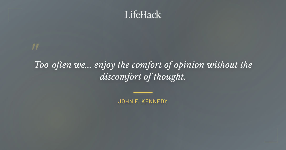 Quote by John F. Kennedy