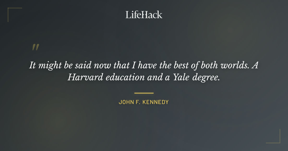 Quote by John F. Kennedy