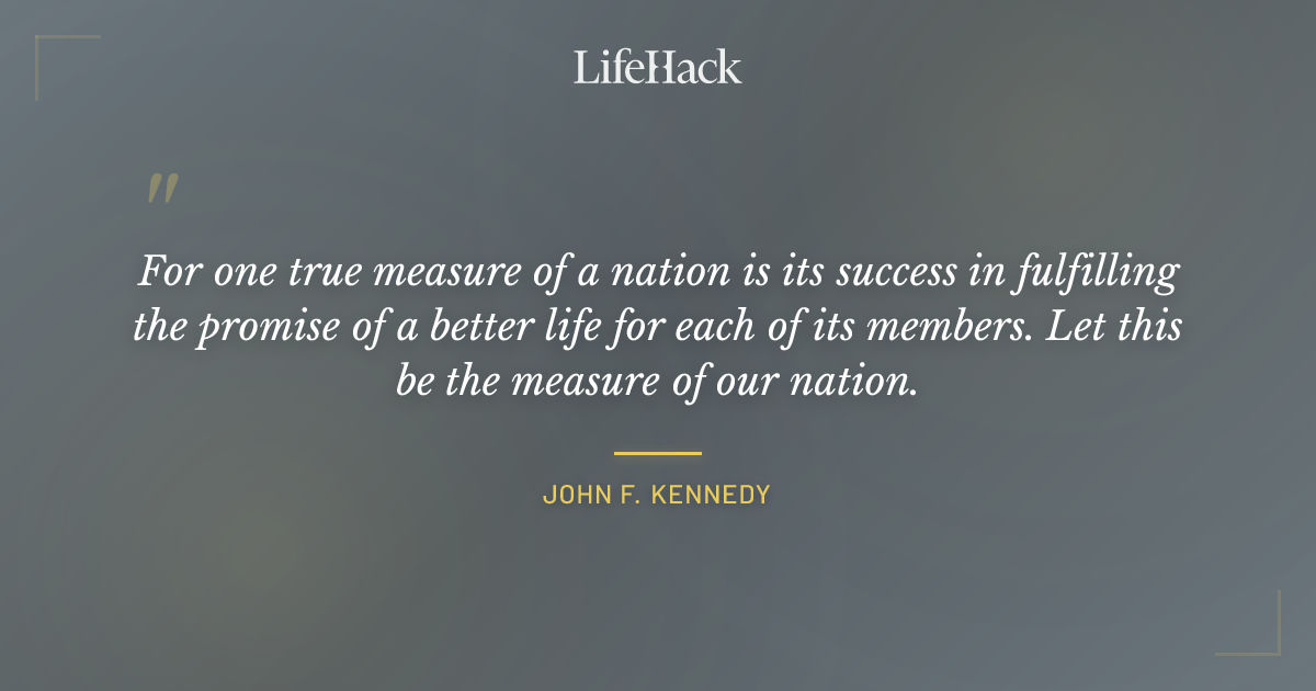 Quote by John F. Kennedy