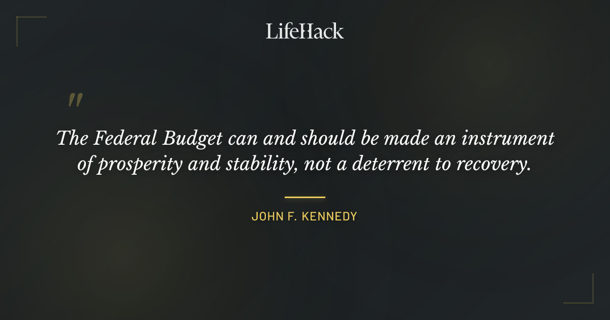 Quote by John F. Kennedy
