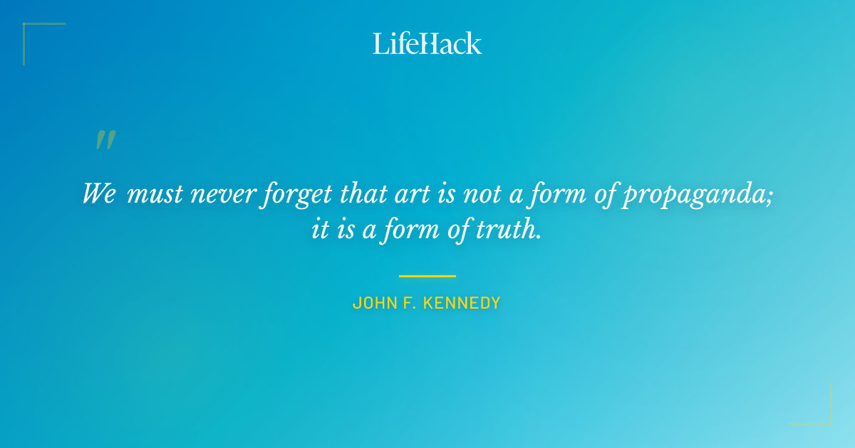 Quote by John F. Kennedy