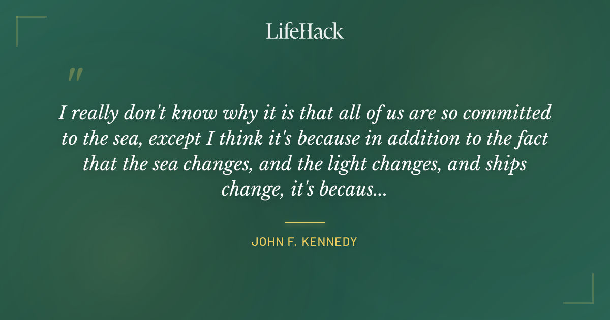 Quote by John F. Kennedy