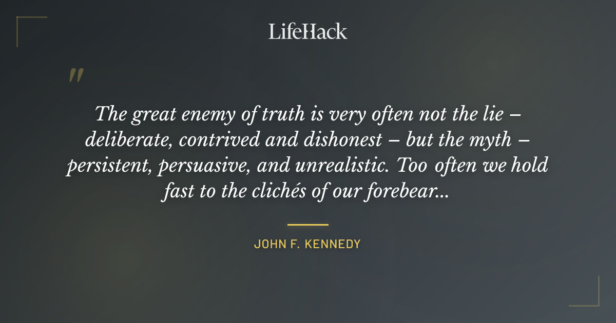 Quote by John F. Kennedy