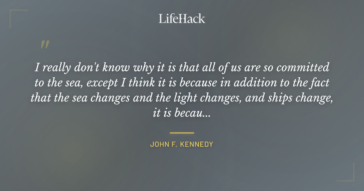 Quote by John F. Kennedy