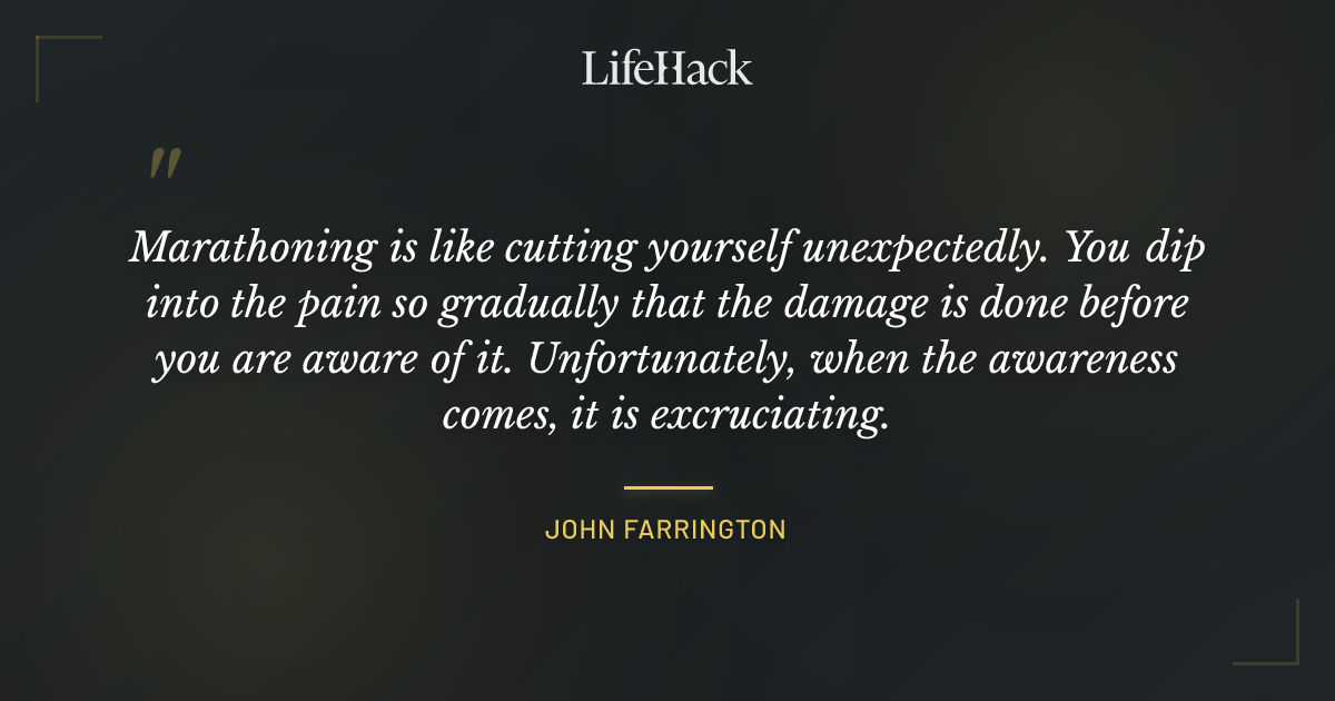 Quote by John Farrington