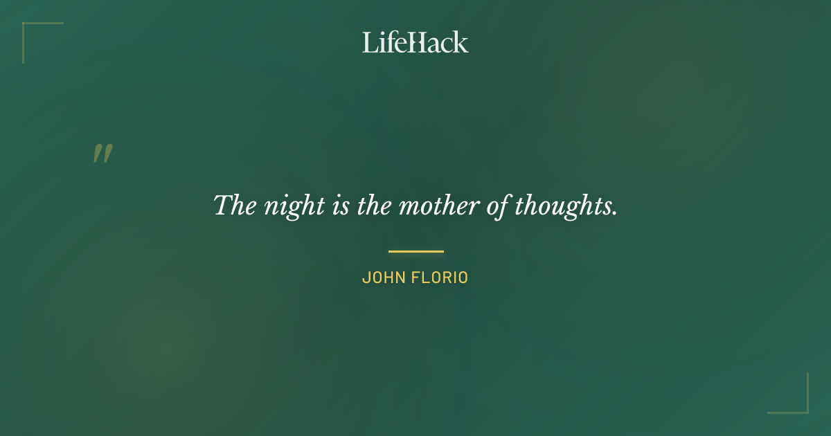 Quote by John Florio