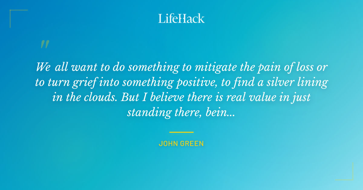 Quote by John Green