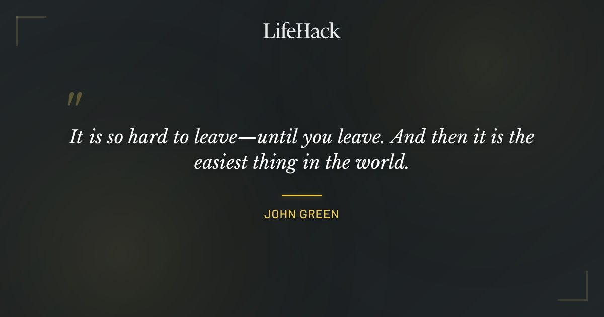 Quote by John Green