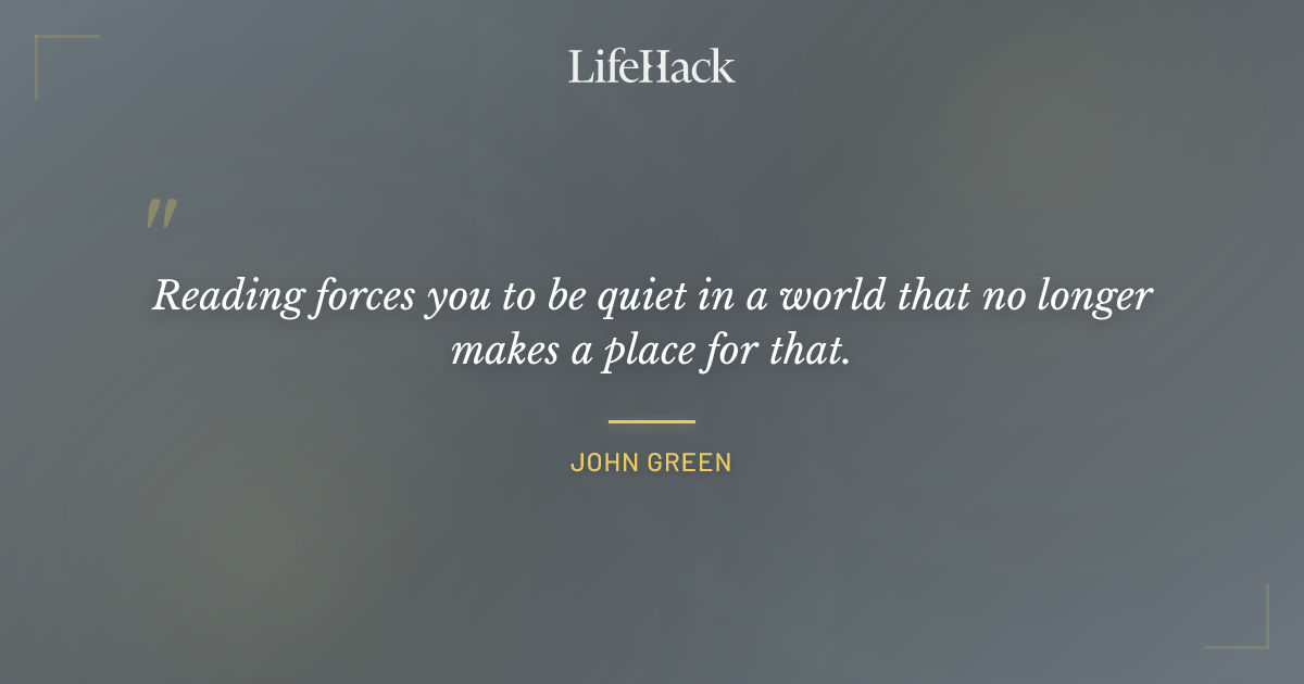 Quote by John Green