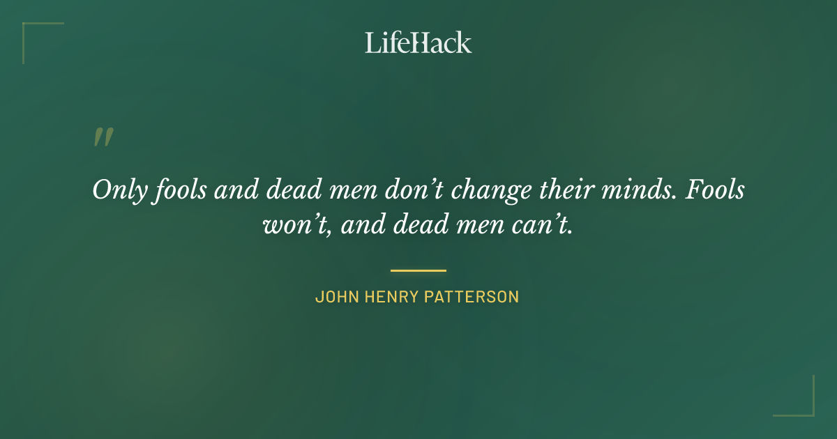 Quote by John Henry Patterson