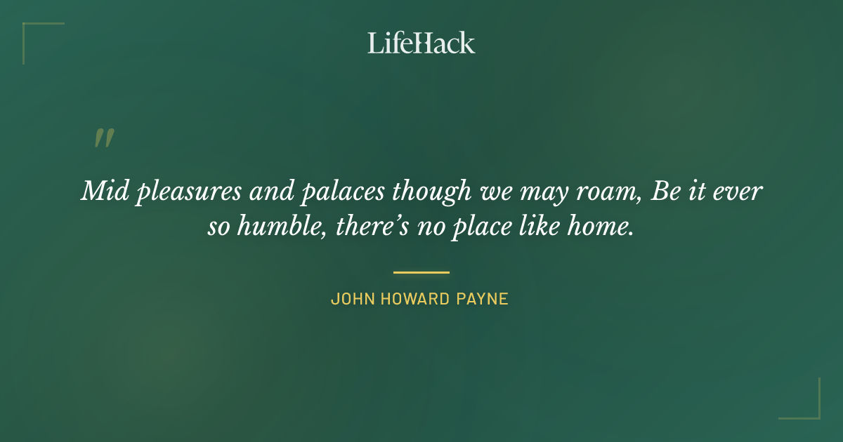 Quote by John Howard Payne