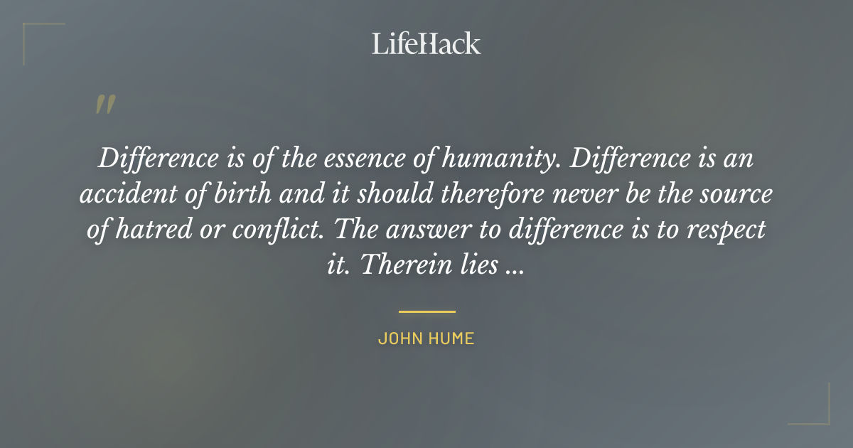 Quote by John Hume