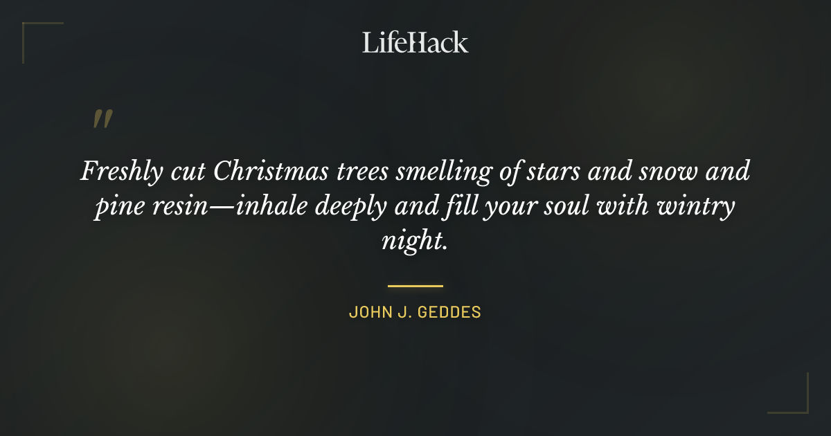 Quote by John J. Geddes