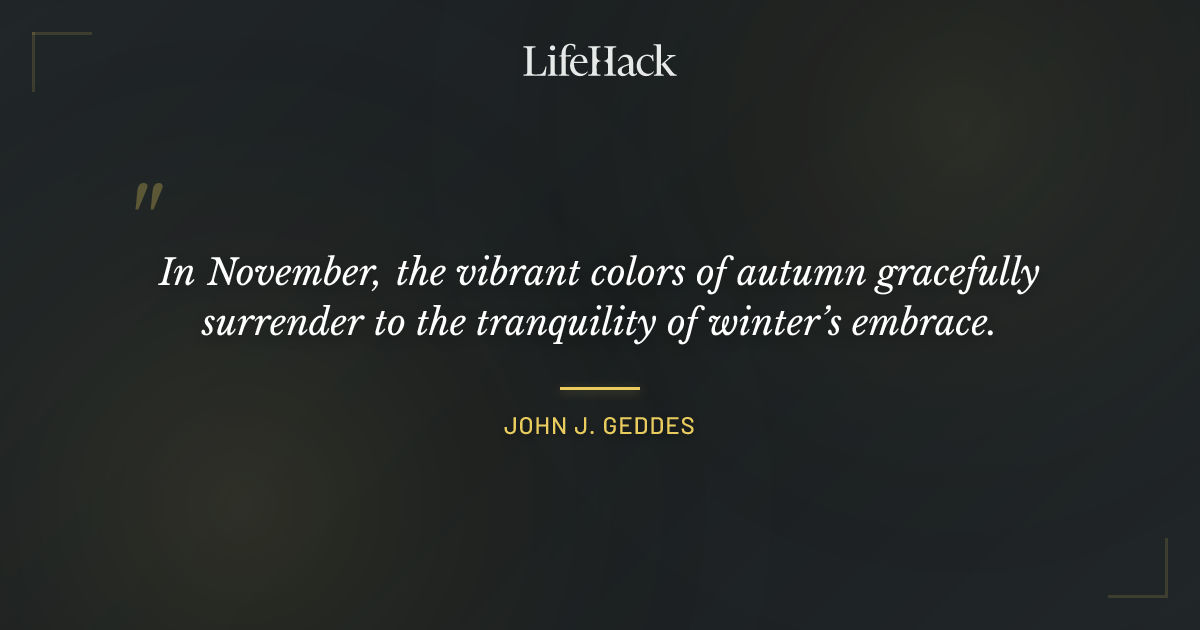 Quote by John J. Geddes