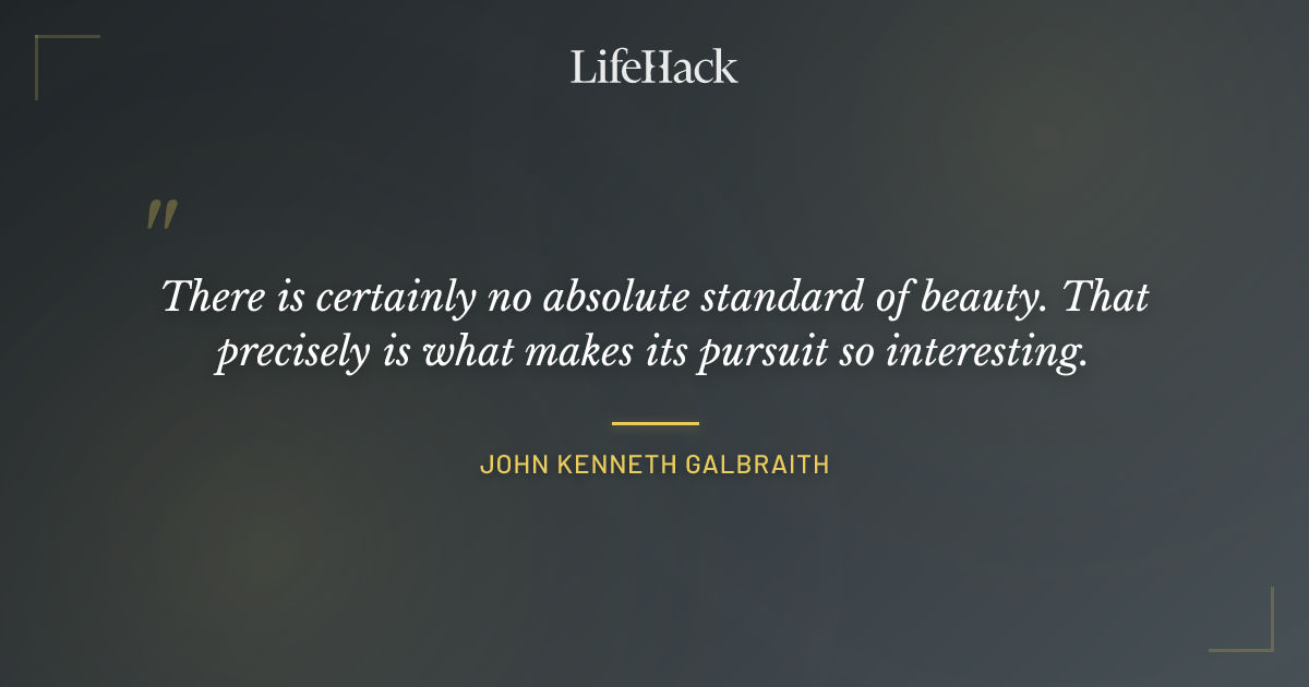 Quote by John Kenneth Galbraith