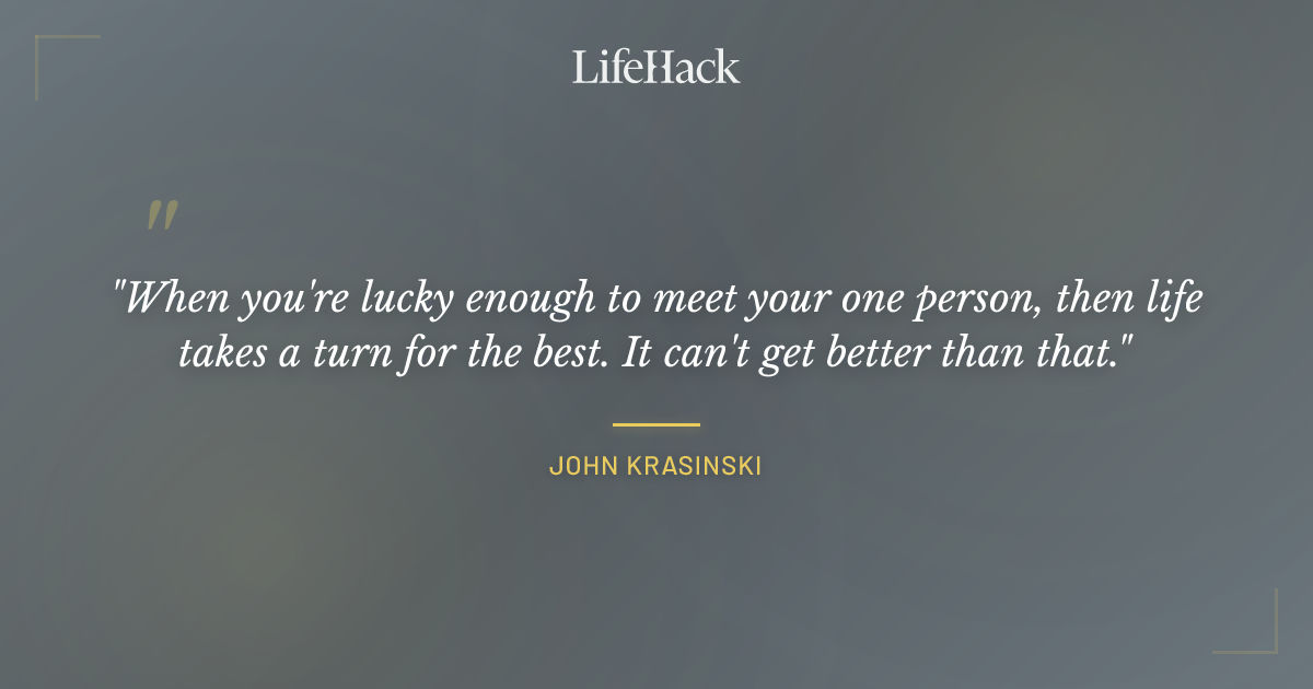 Quote by John Krasinski