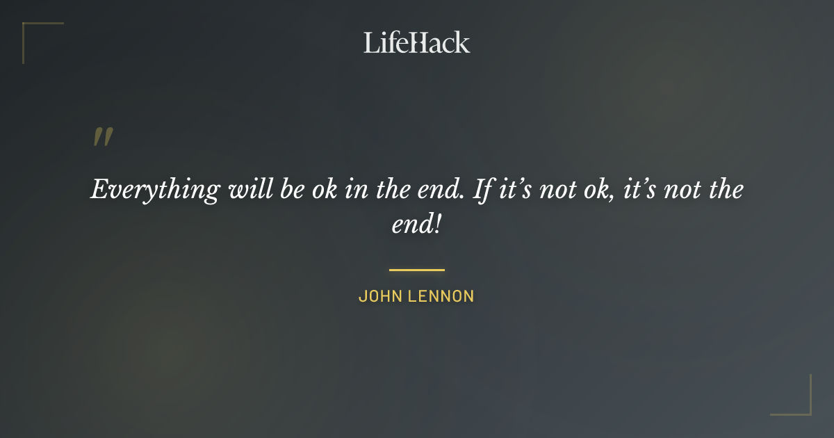 Quote by John Lennon