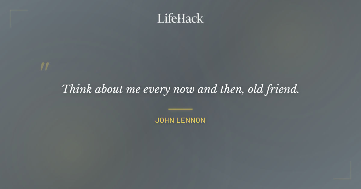 Quote by John Lennon