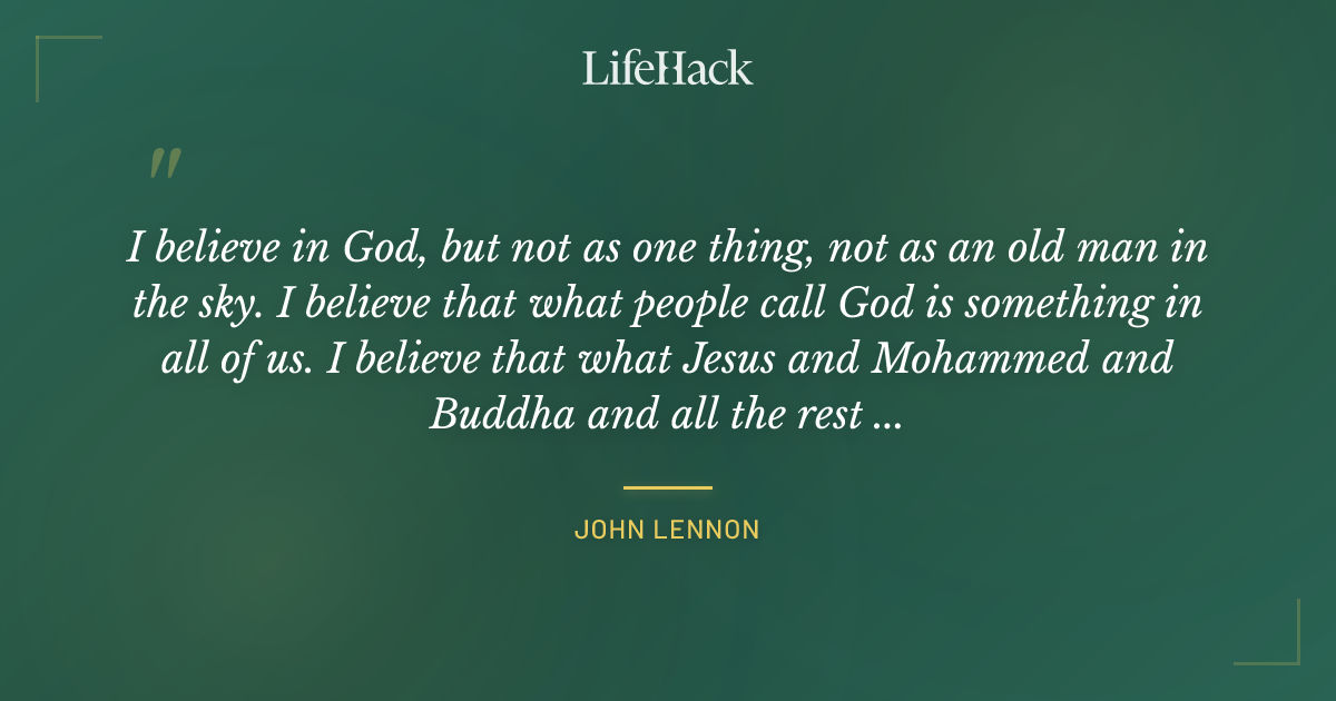 Quote by John Lennon