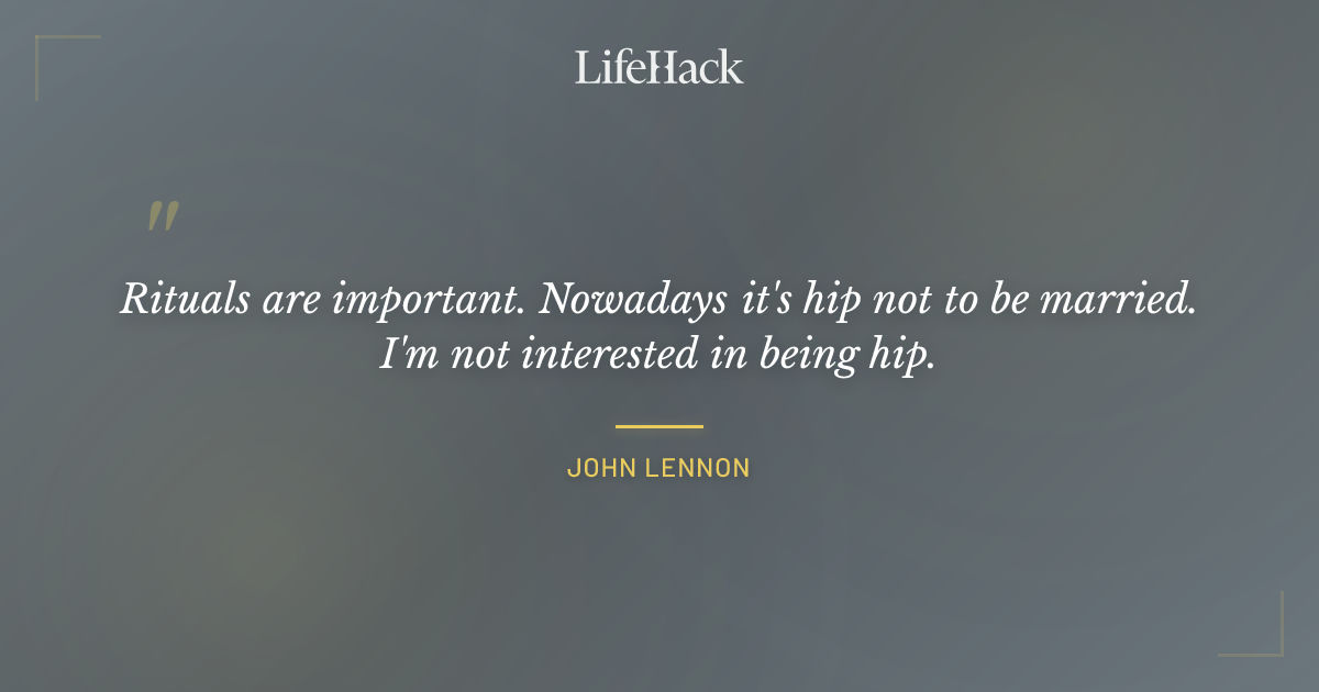 Quote by John Lennon