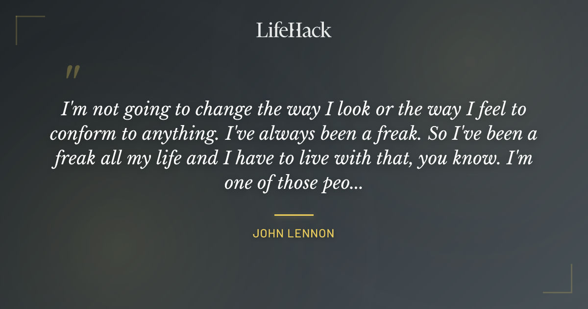 Quote by John Lennon