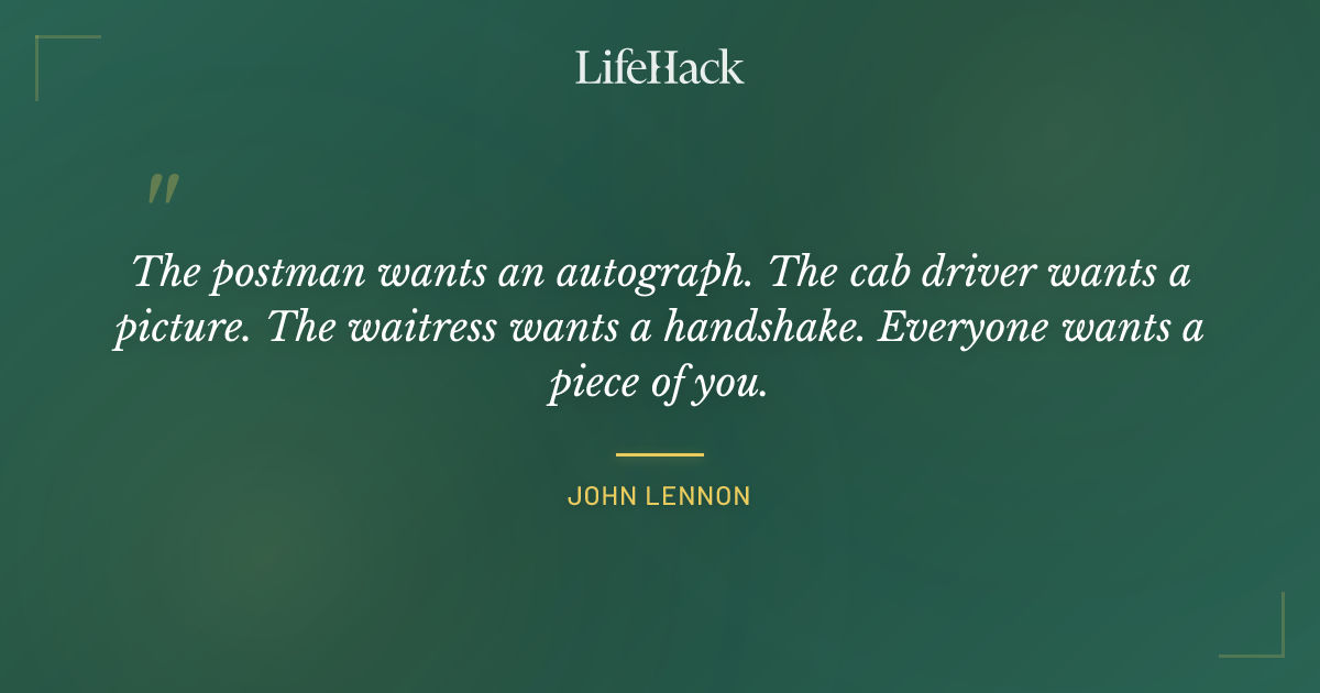 Quote by John Lennon