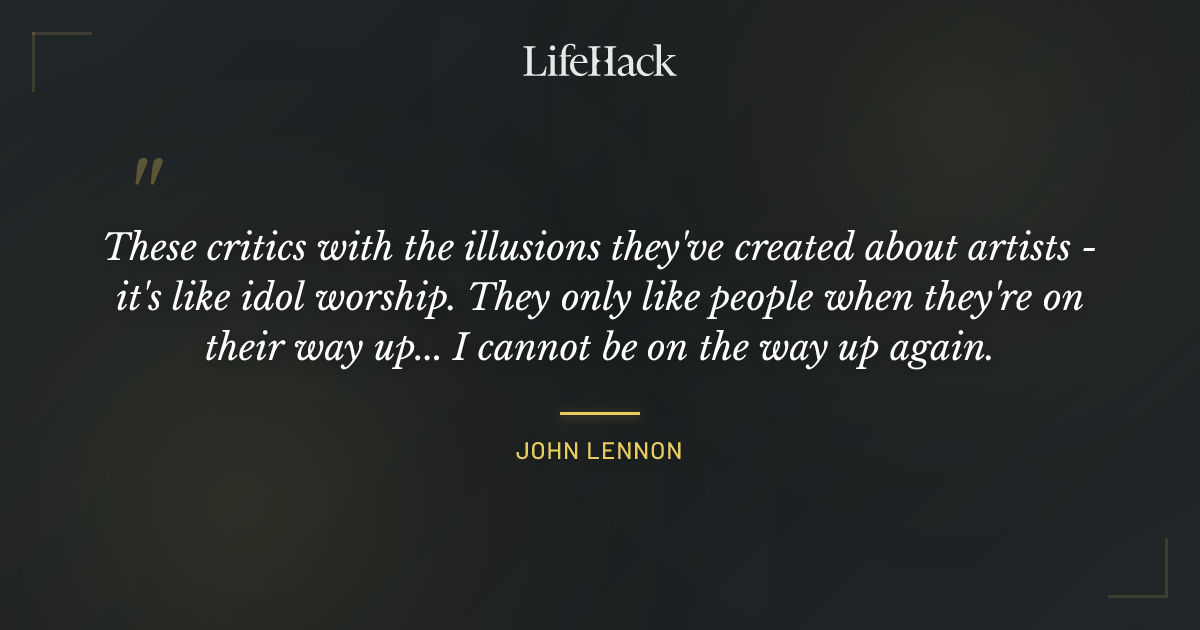 Quote by John Lennon