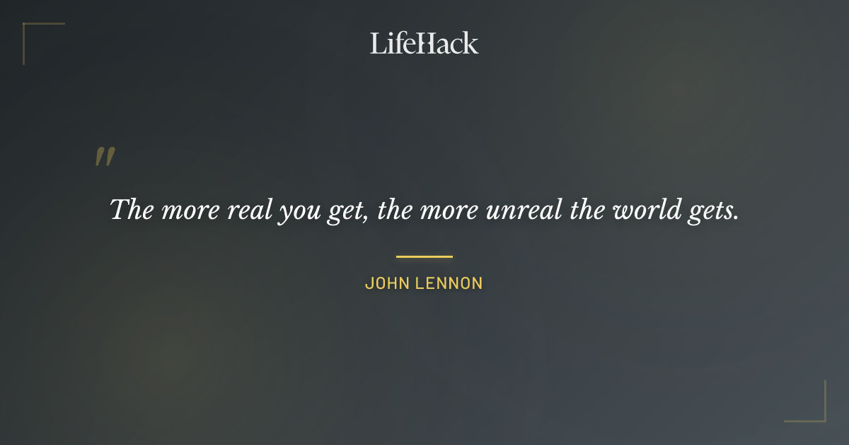 Quote by John Lennon