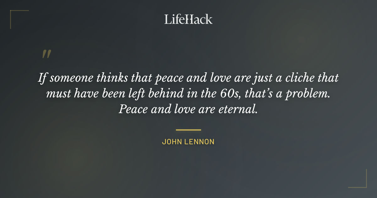 Quote by John Lennon