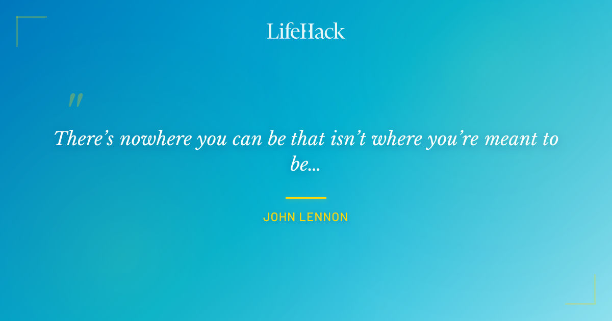 Quote by John Lennon