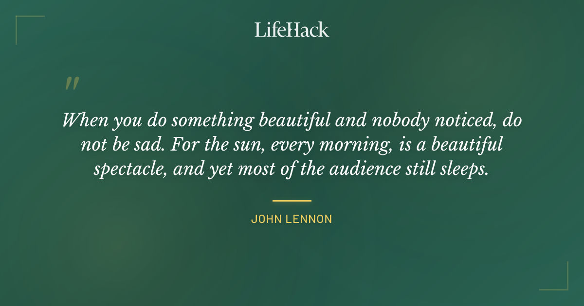 Quote by John Lennon