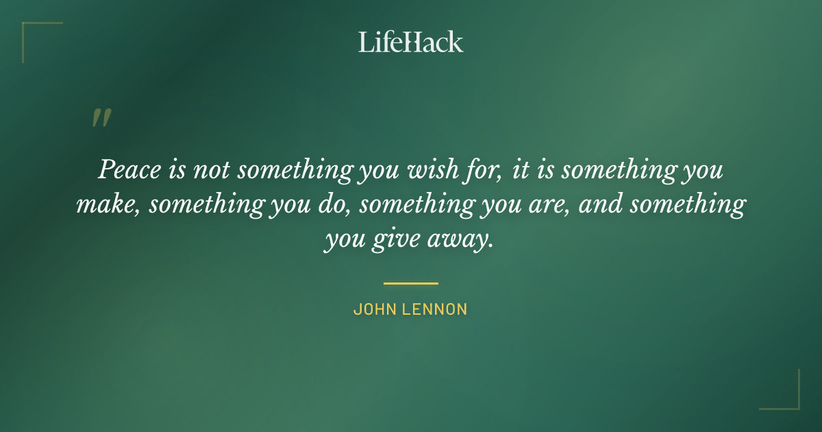 Quote by John Lennon