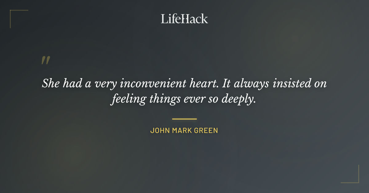 Quote by John Mark Green