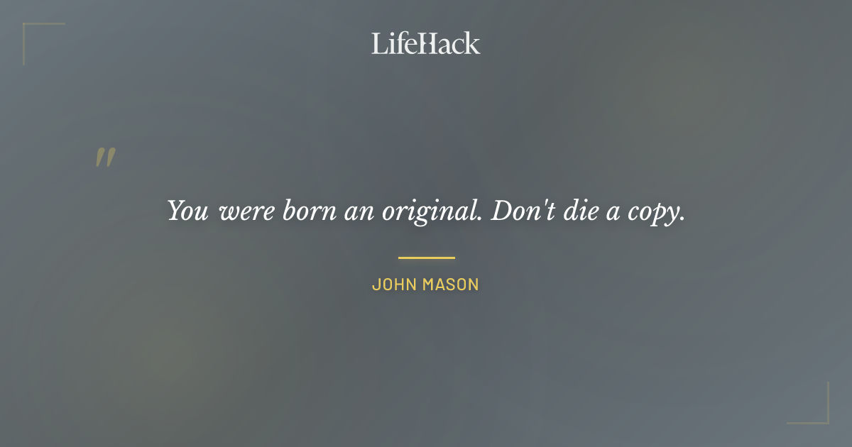 Quote by John Mason