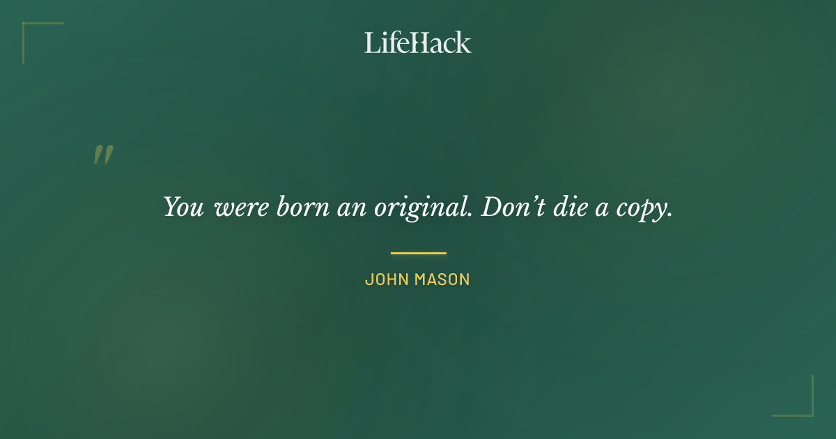 Quote by John Mason