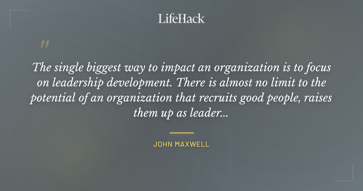 Quote by John Maxwell