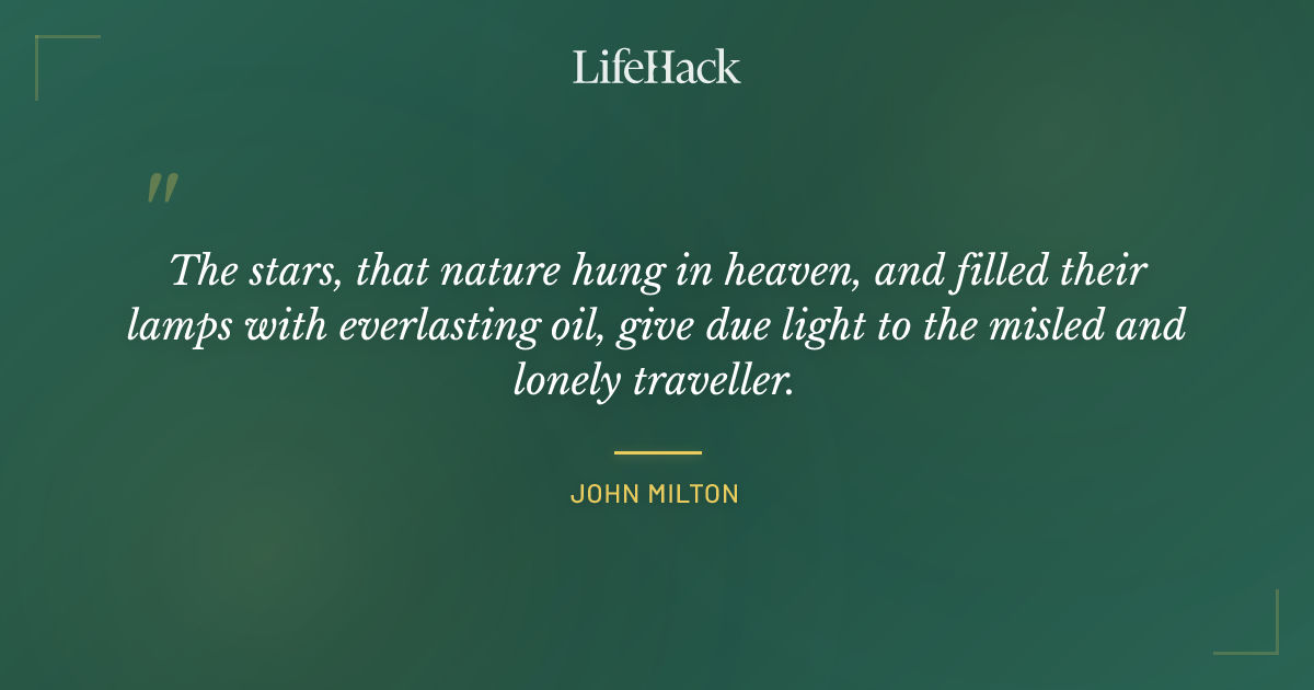 Quote by John Milton