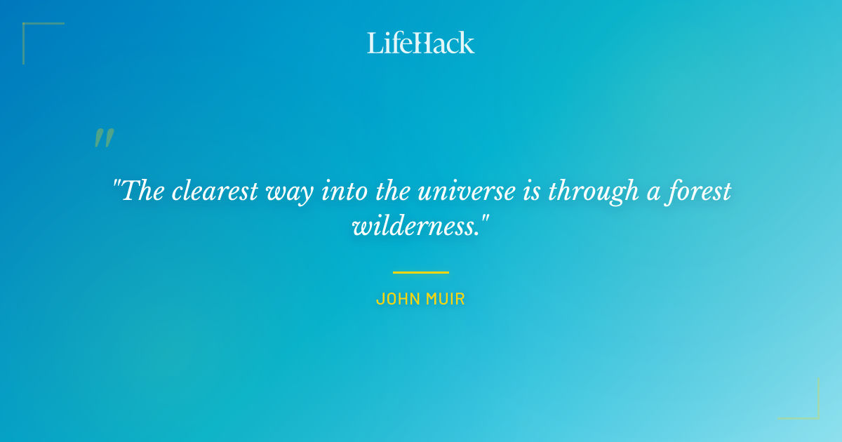 Quote by John Muir