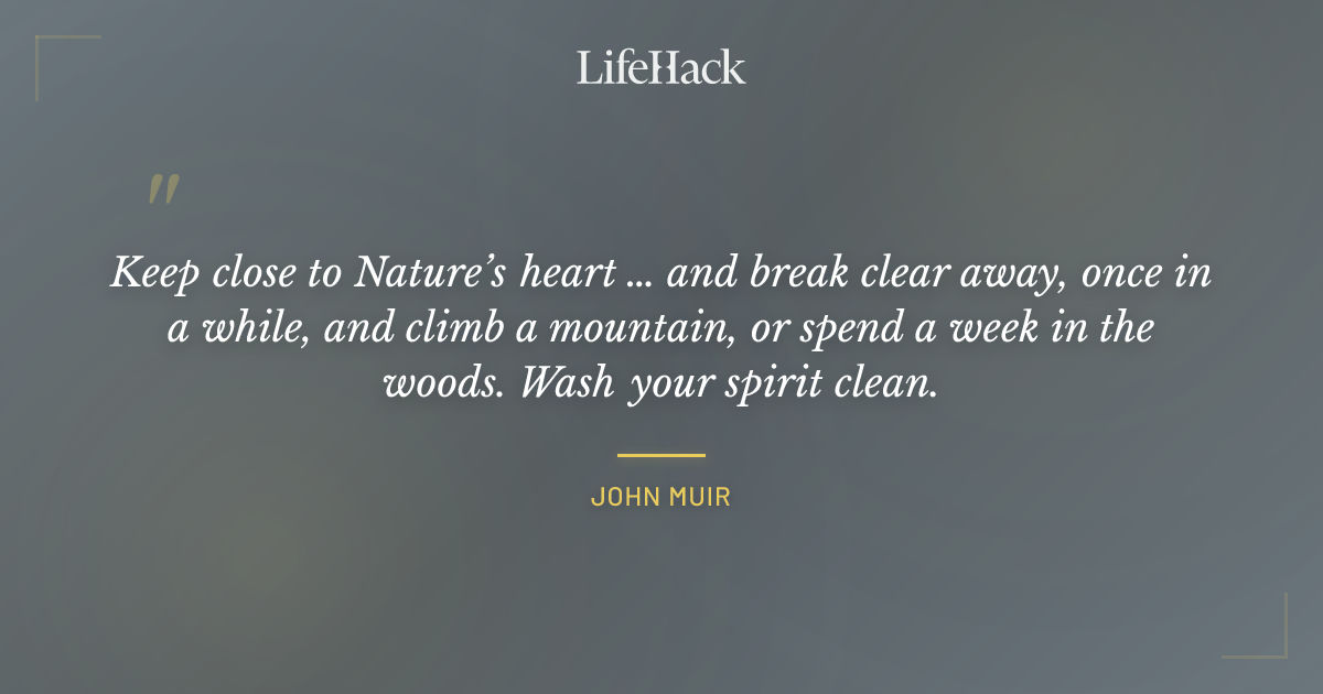 Quote by John Muir