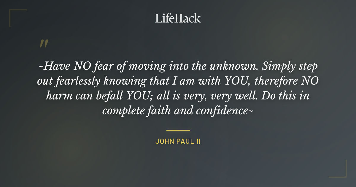 Quote by John Paul II