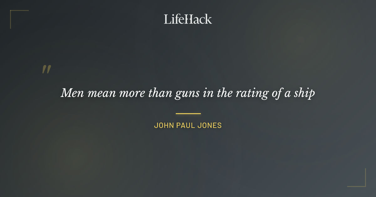 Quote by John Paul Jones