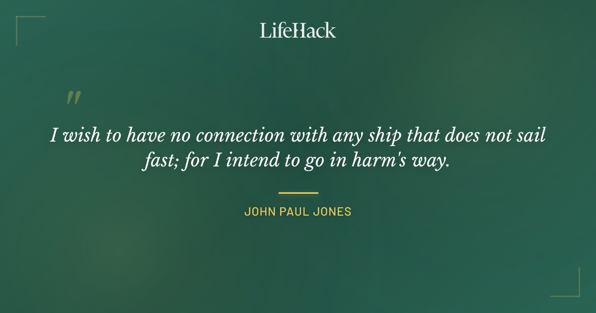 Quote by John Paul Jones