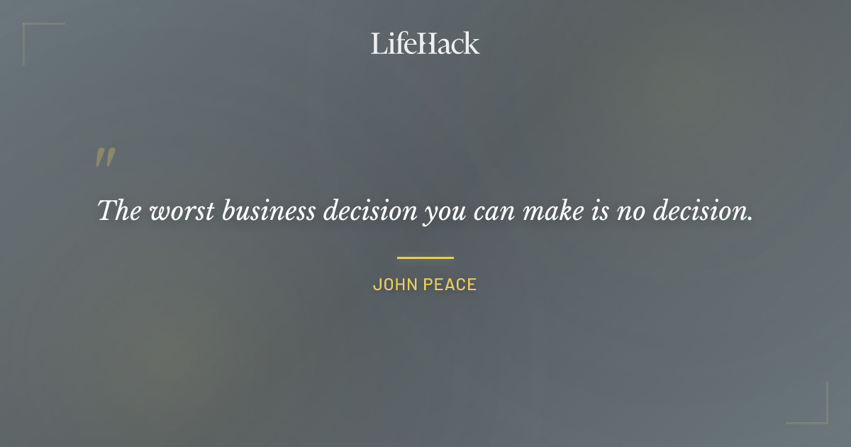 Quote by John Peace